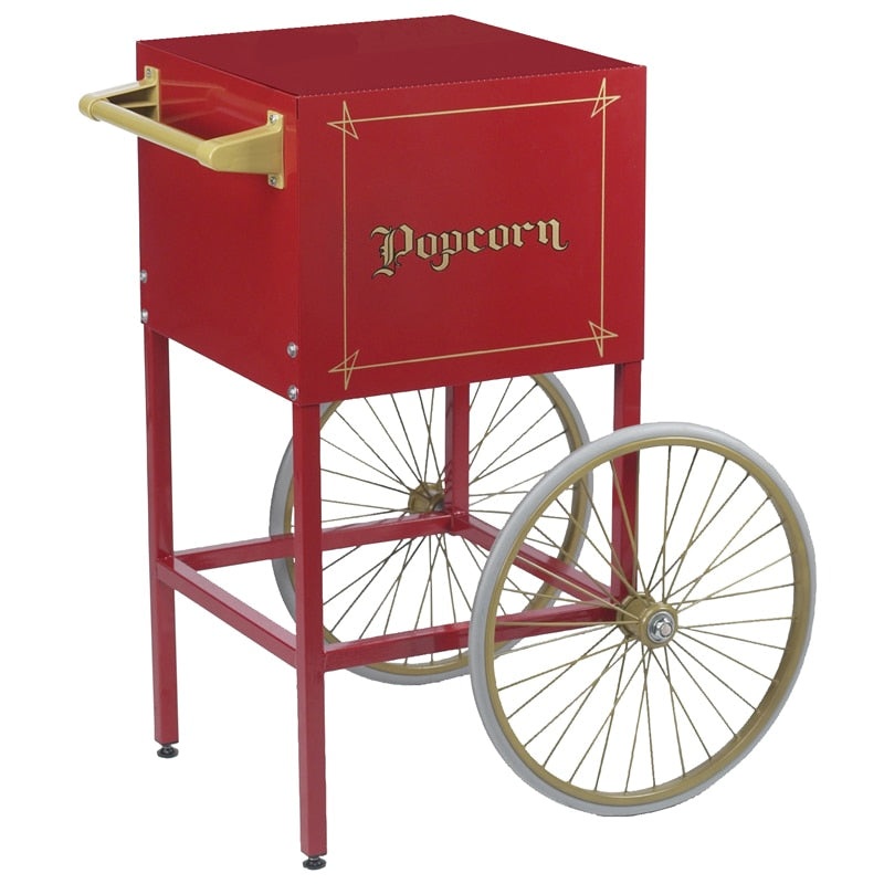 Gold Medal 4oz Popcorn Popper Cart – Red