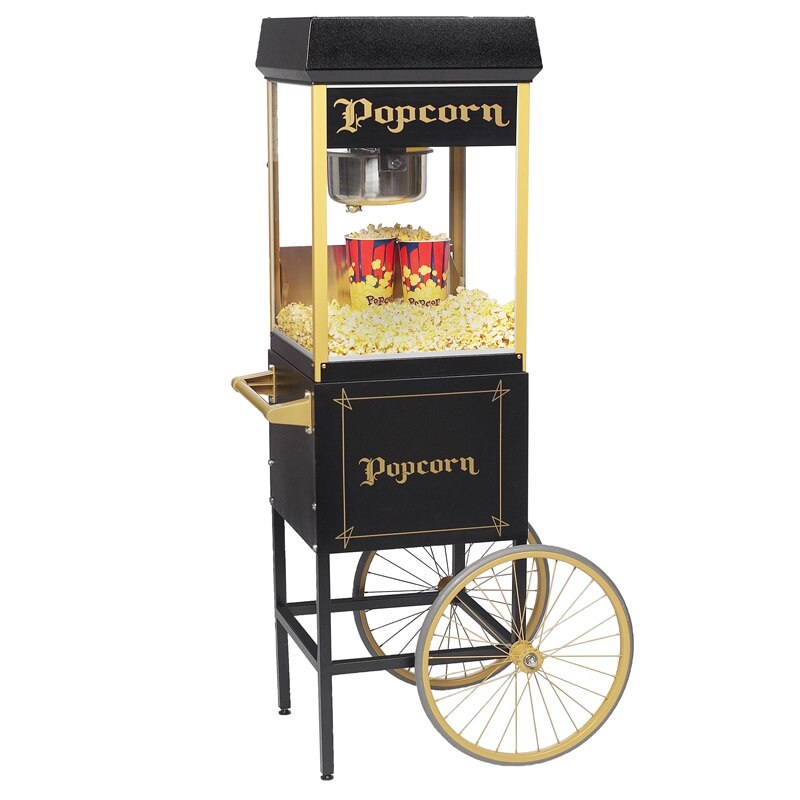 Gold Medal 8oz Popcorn Popper (Funpop) Black
