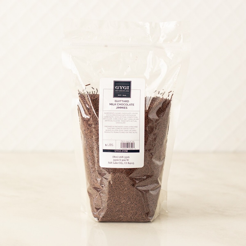 Guittard Real Chocolate Jimmie Sprinkles – 1 Lb. Bag