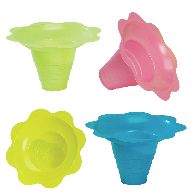 Snow Cone Flower Cups