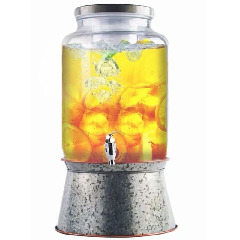 2 Gal Beverage Dispenser with Base & Infuser