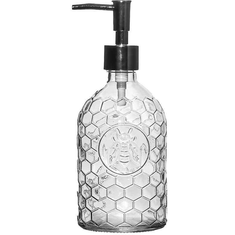 Bee Embossed Soap Dispenser