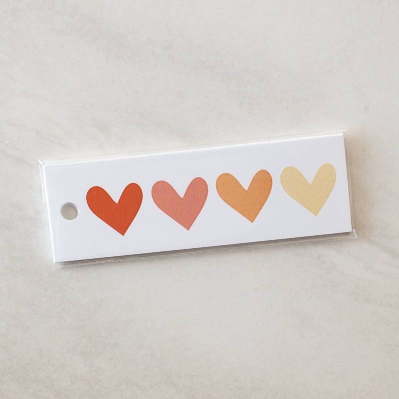 Colorful Hearts Gift Tags – 8 Count