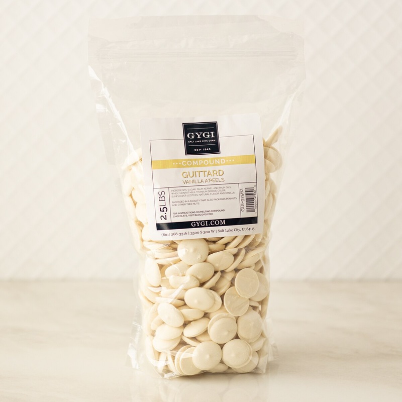 Guittard Vanilla A’Peels – 2.5 lb. Bag