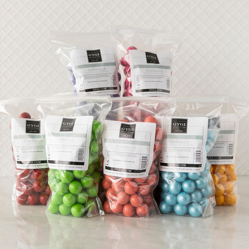 Gumballs Solid Color – 1.5 Lb Bag