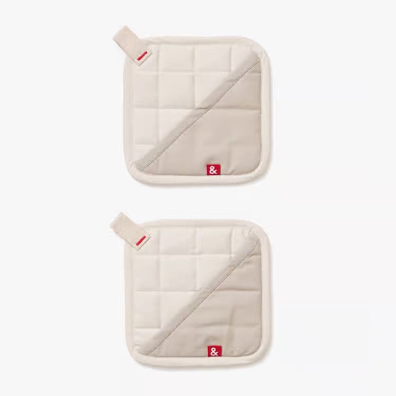 Hedley & Bennett Pot Holders|Oat|Rhubarb|Paprika Red|Shiso Green|Blueberry Blue