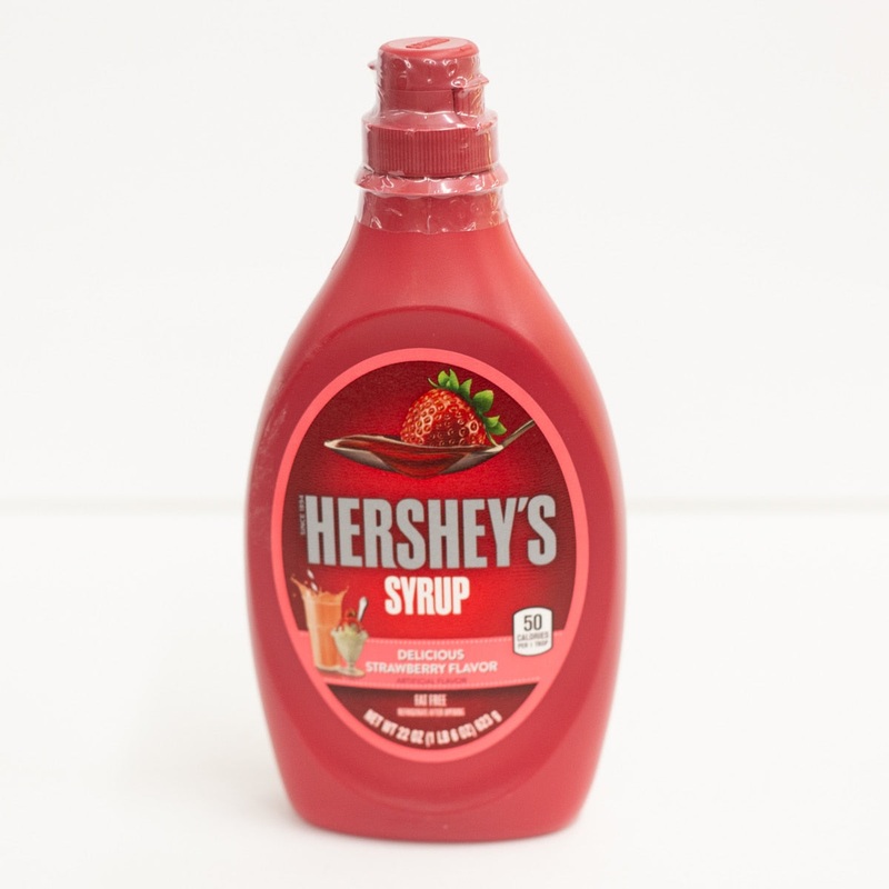 Hershey’s Strawberry Syrup Topping – 22 oz.