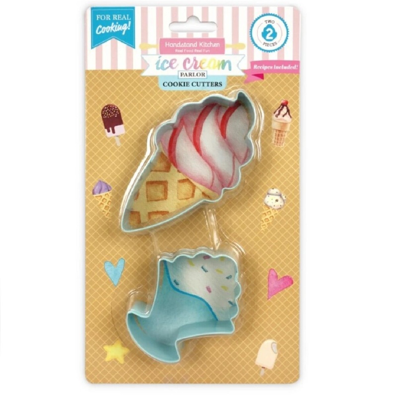 Ice Cream Parlor Cookie Cutters – Set of 2