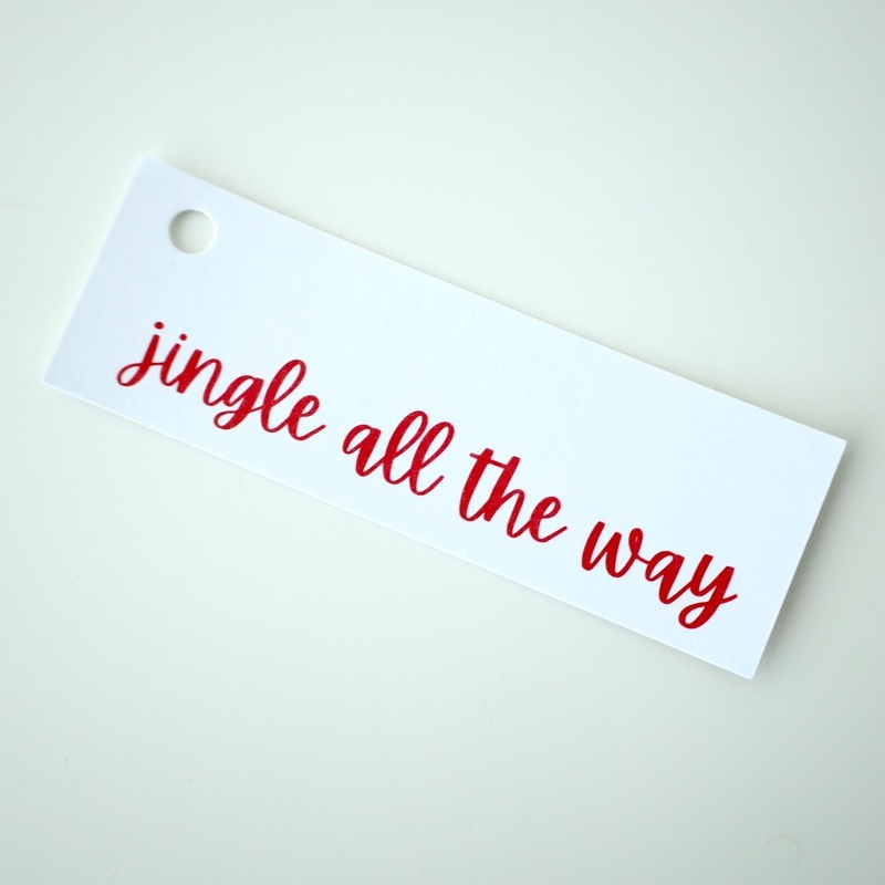 Jingle All The Way Gift Tags – 8 Count