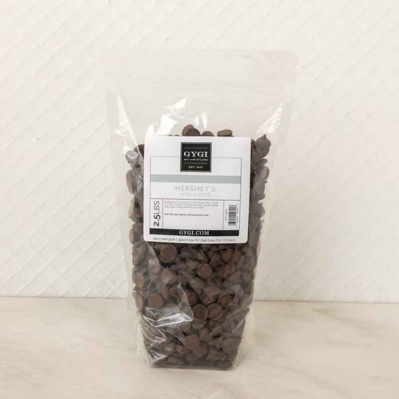 Mini Unwrapped Hershey Kisses – 2.5 Lb. Bag