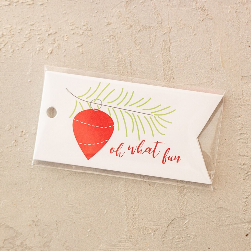 Oh What Fun Gift Tags – 8 Count