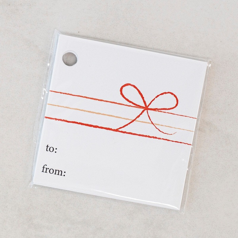 To & From w/ Bow Gift Tags – 8 Count