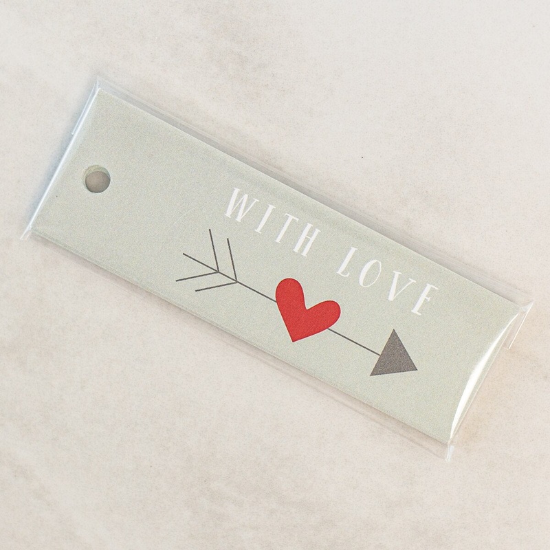 With Love Arrow Gift Tags – 8 Count