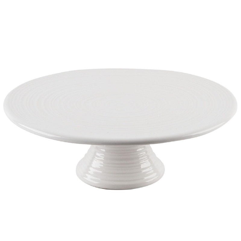 12.25 Ceramic Pottery-Style Cake Stand