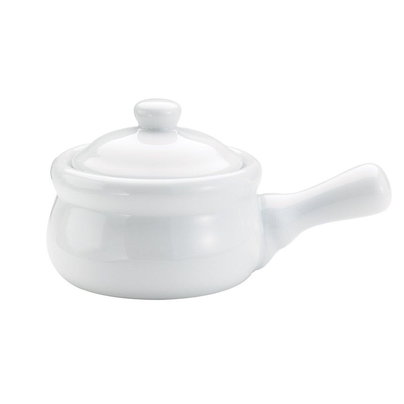 14 Oz Onion Soup Crock With Lid