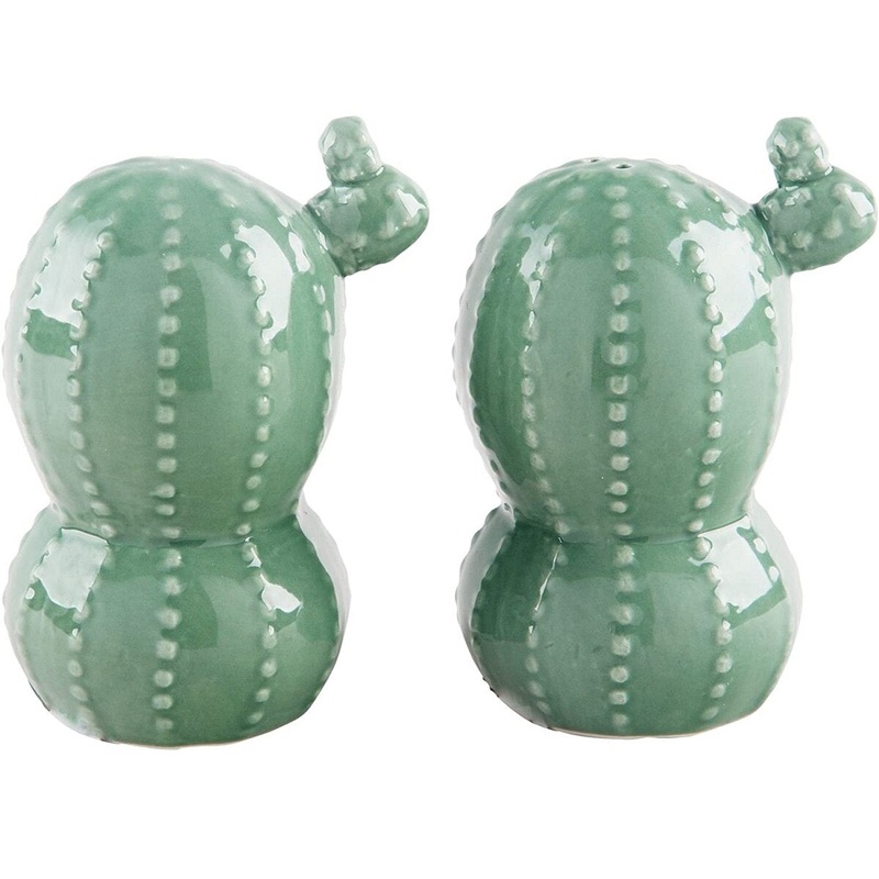 Cactus Salt & Pepper- Set of 2