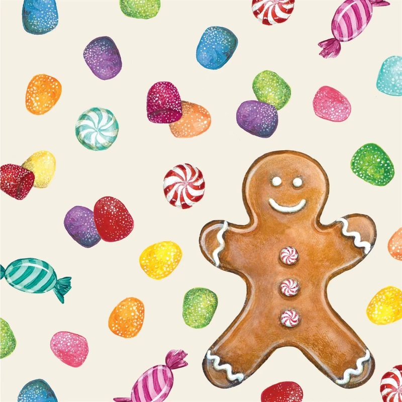 Gingerbread Napkin