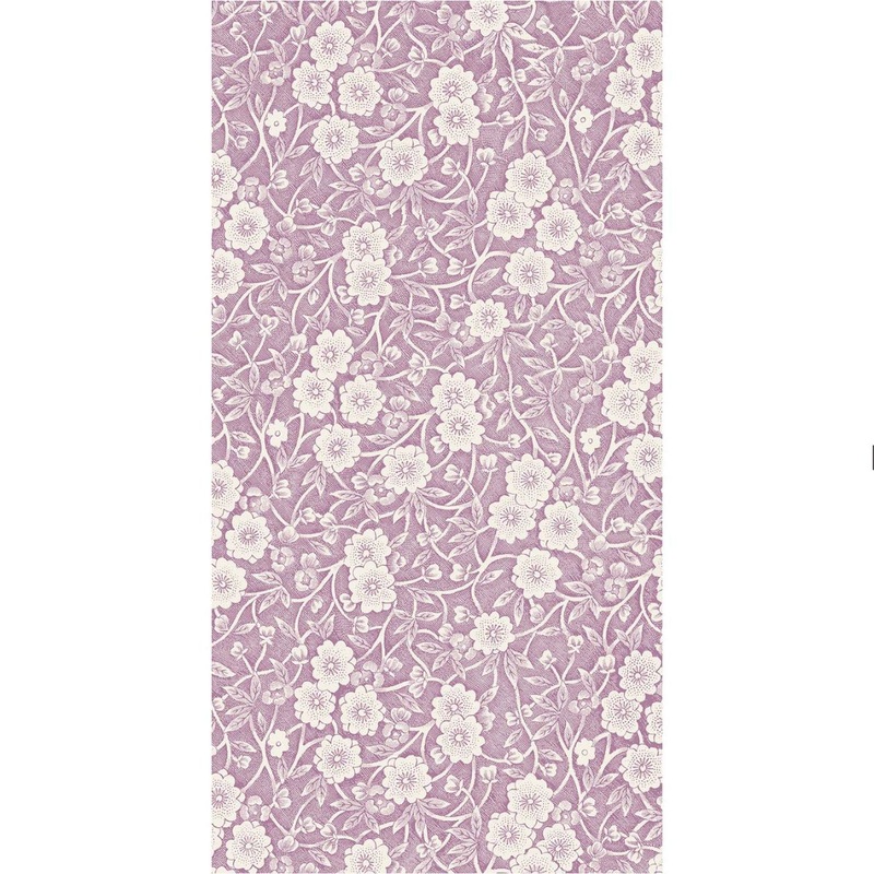 Lilac Calico Guest Napkin