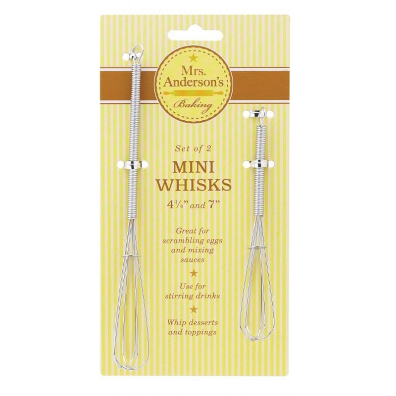 Mini Whisks – Set of 2