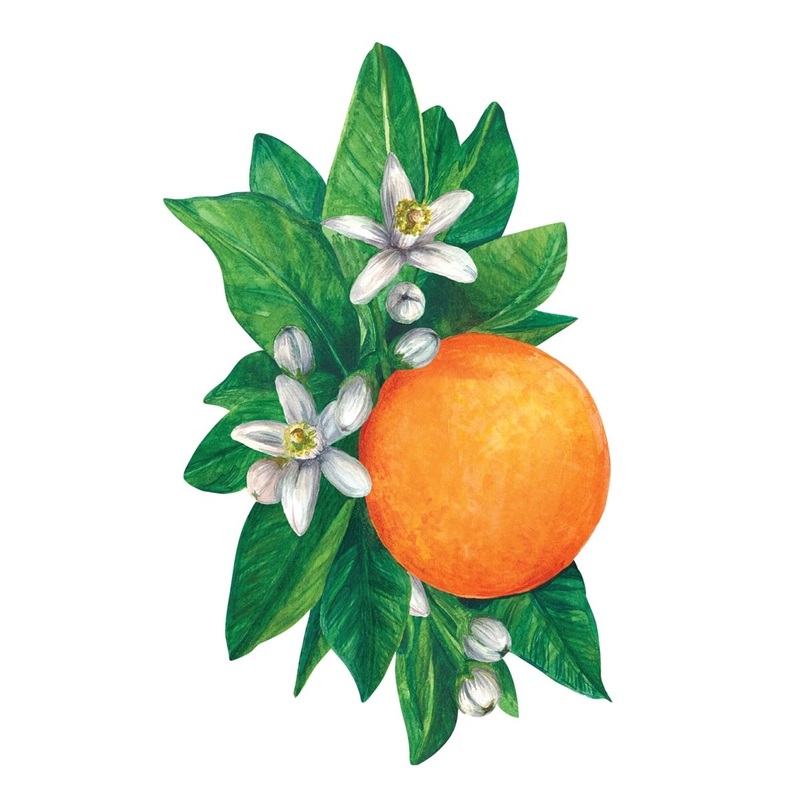 Orange Blossom Table Accent