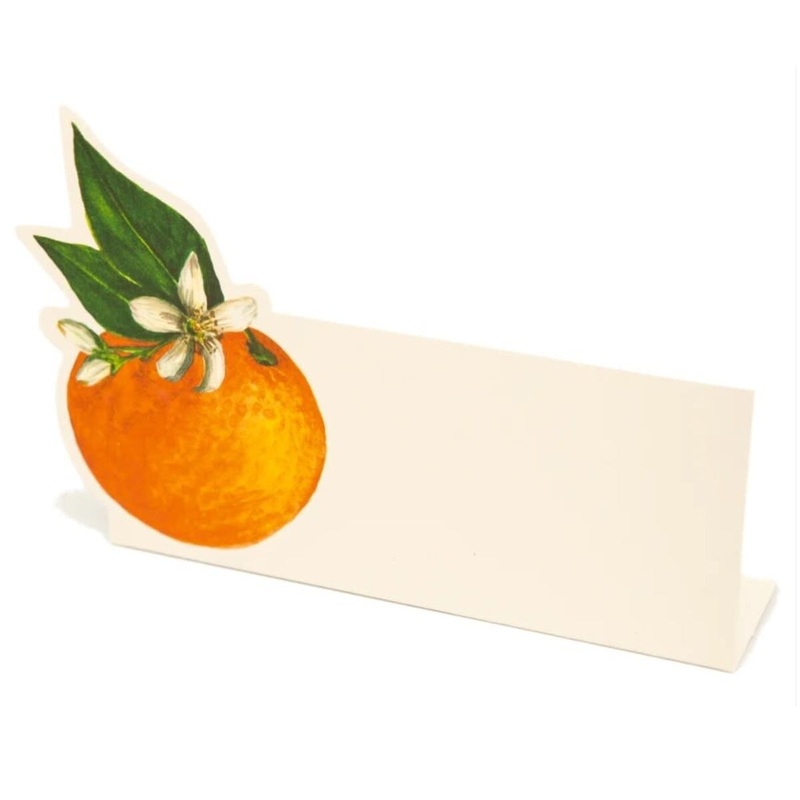 Orange Orchard Place Card