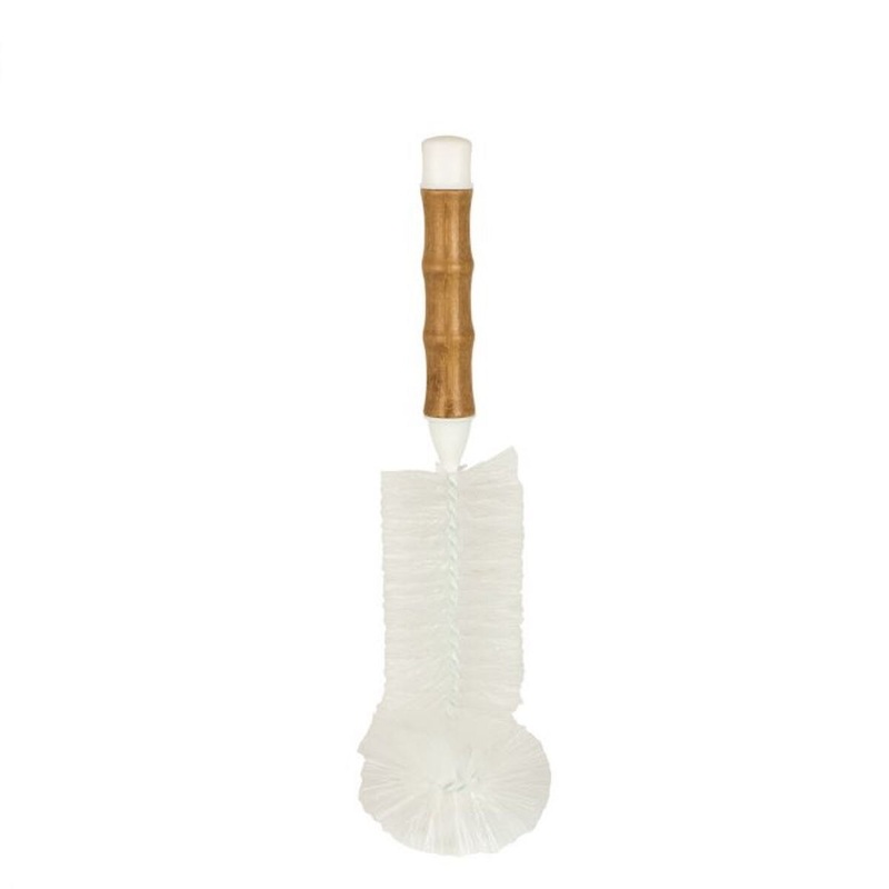Water Bottle Brush w/ Bamboo Handle