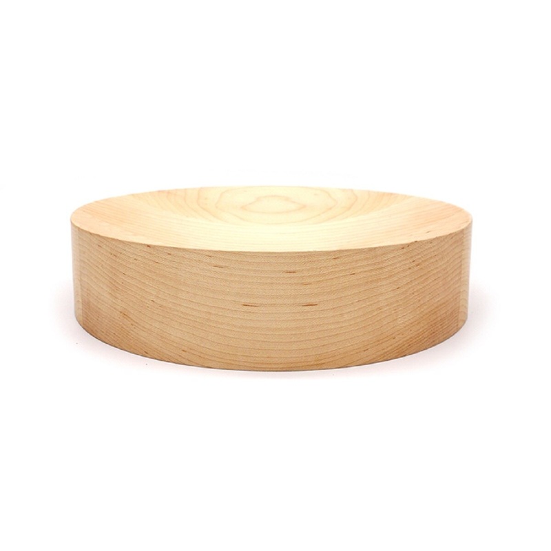 11.5x 2.75 Maple Concave Fruit Bowl