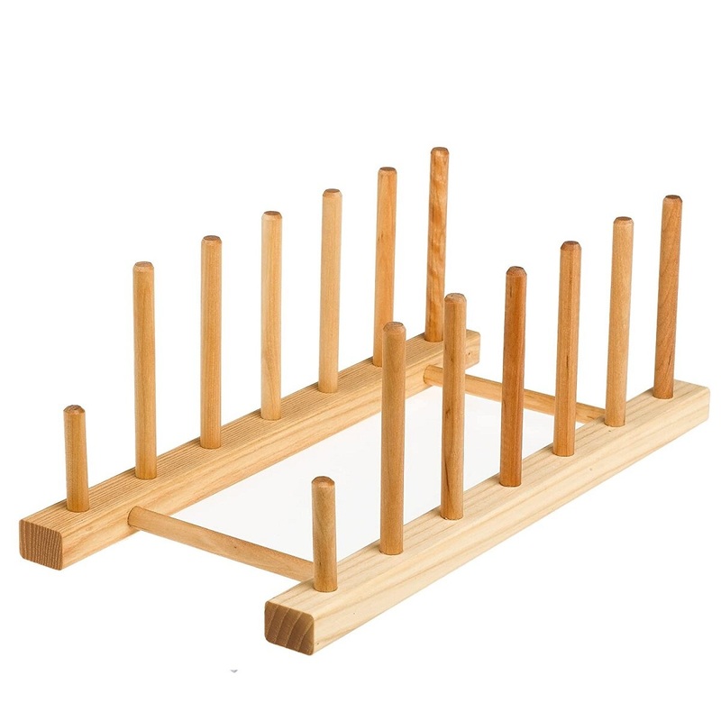 13 x 6 Wood Flat Plate Drying Rack