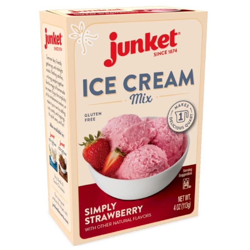 4 Oz Strawberry Ice Cream Mix