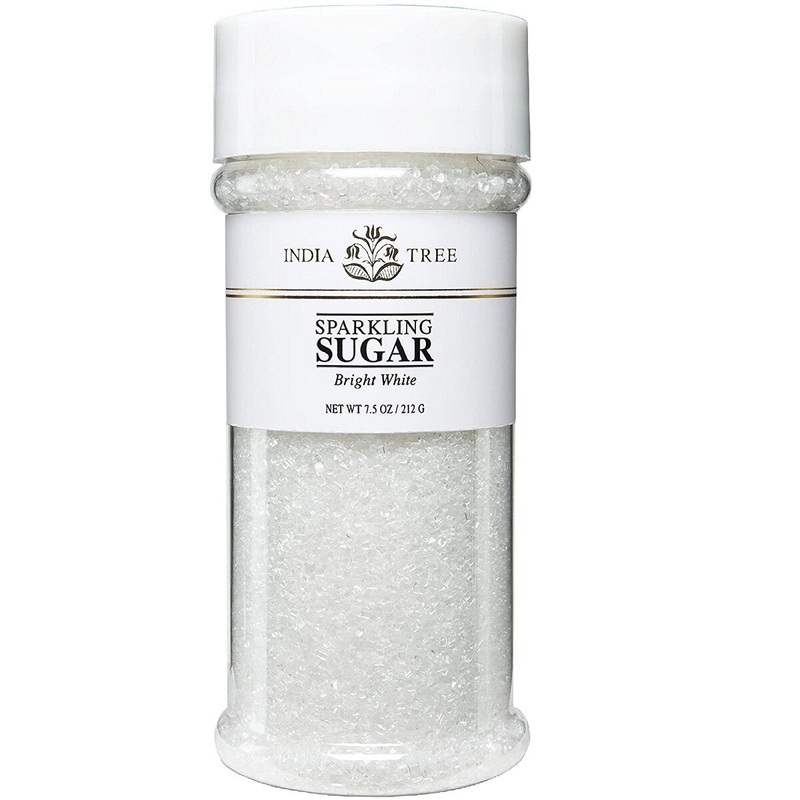 7.5oz Jar Sugar Sprinkling- White