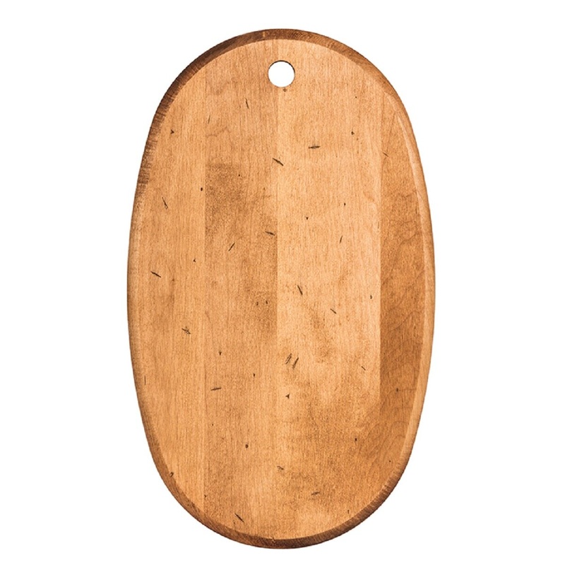 Artisan Maple Oval Serving Board