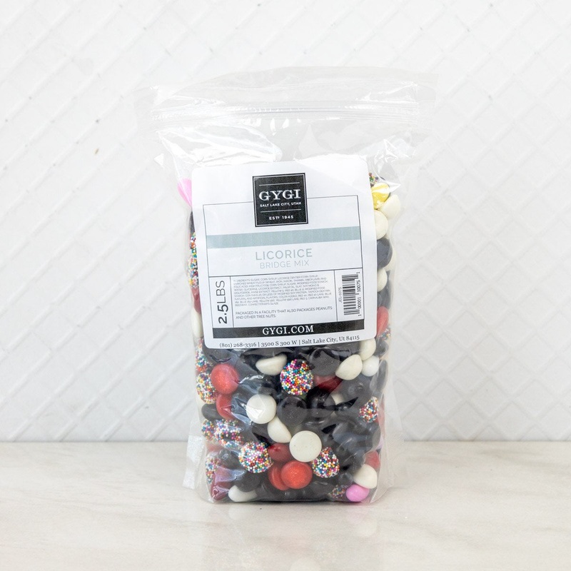 Jelly Belly Licorice Bridge Mix – 2.5 Lb Bag