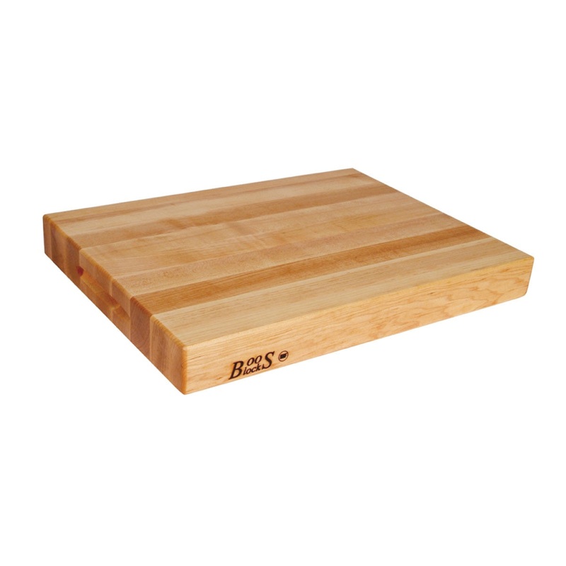 John Boos RA03-2 24 x 18 x 2-1/4 Maple Cutting Board