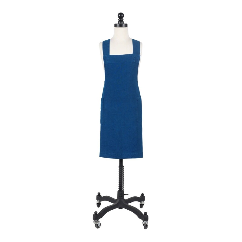 Stonewashed Blue Kids Apron