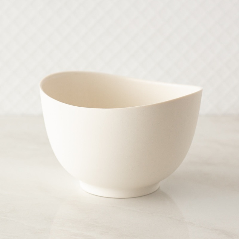 White 2-Quart Silicone Bowl