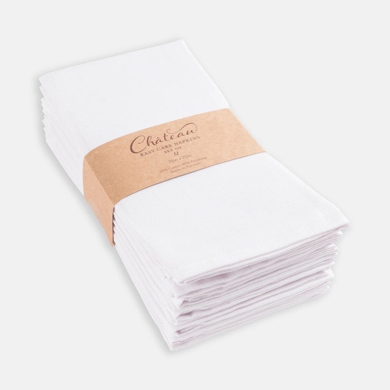 White Chateau Napkin