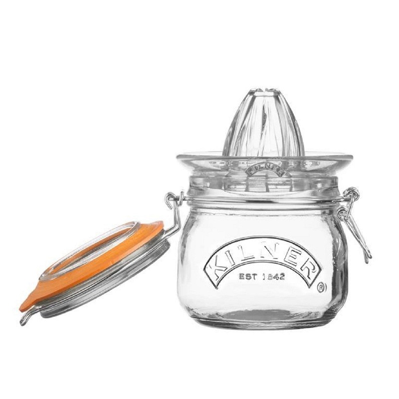17 Oz Clip Top Jar with Juicer