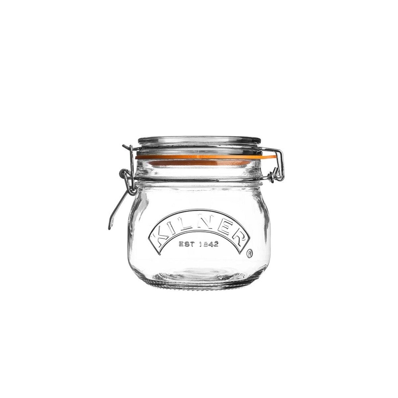 17 oz Clip Top Round Jar