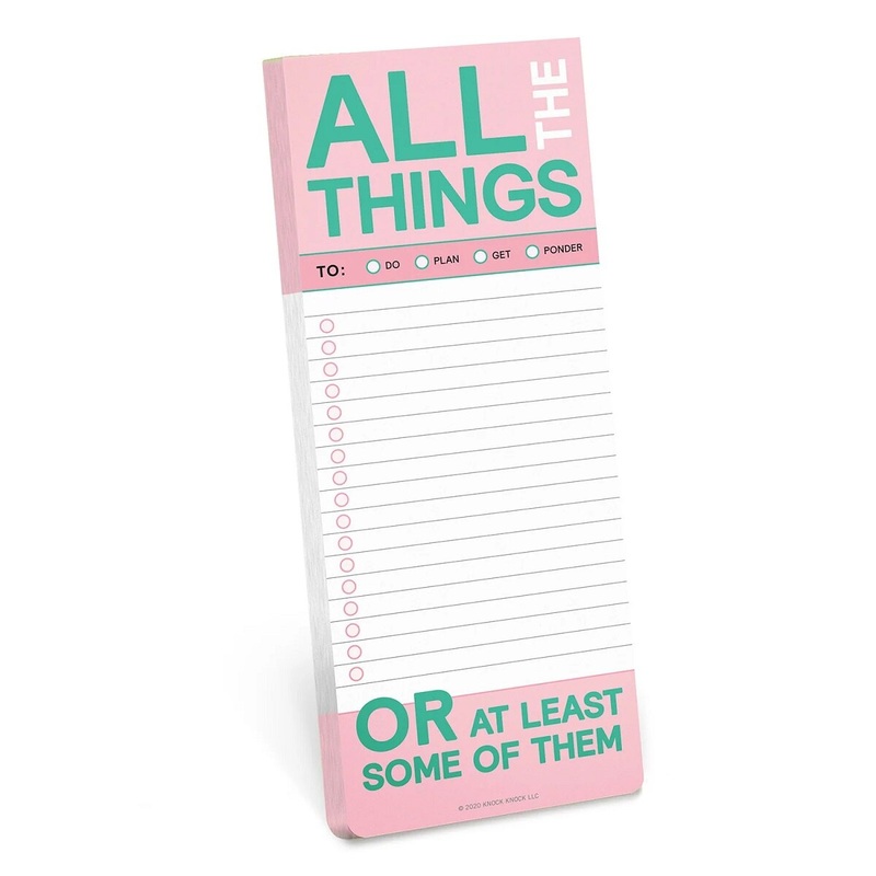 All The Things Make a List Pad