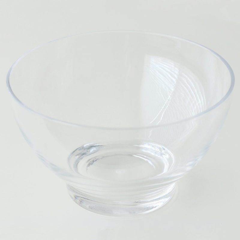 Clear Salad Bowl