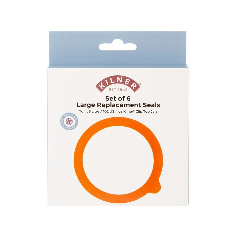 Pack Of 6 Rubber Seals 3 Litre