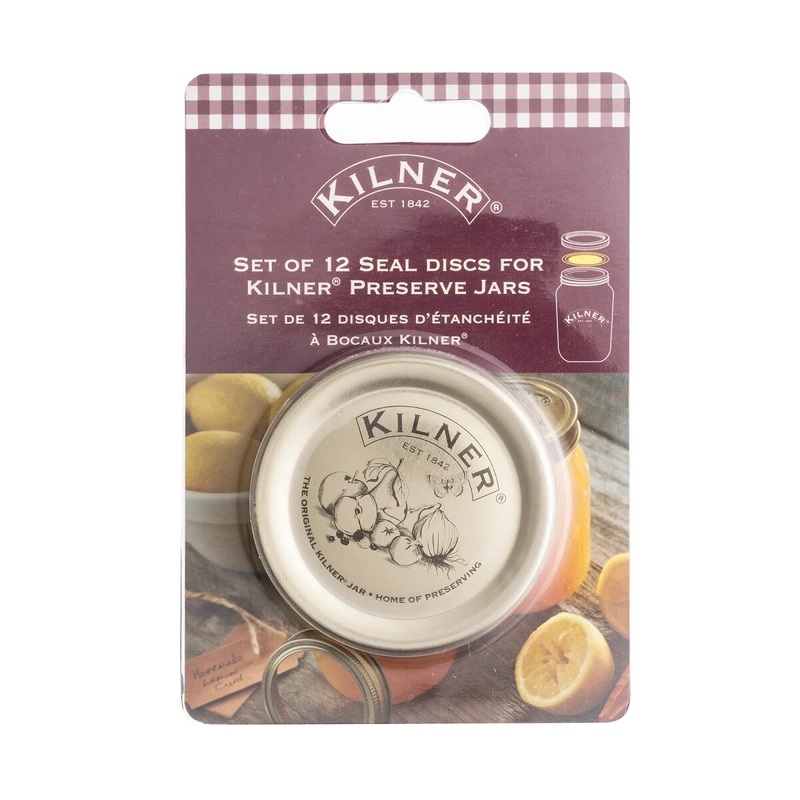 Set Of 12 Preserve Jar Lid Seals