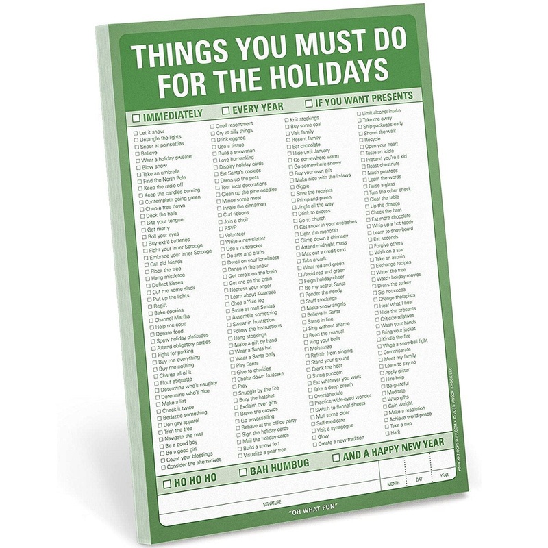 Things You Must Do For The Holidays