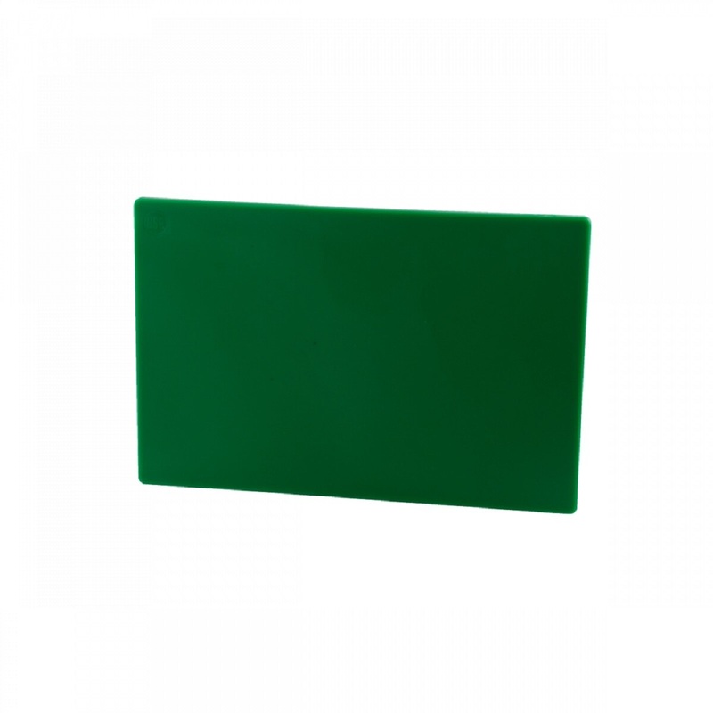12” x 18” x 1/2” Green Poly Cutting Board