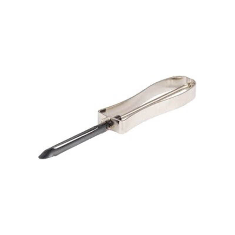 Knee-Action Peeler with Stainless Blade