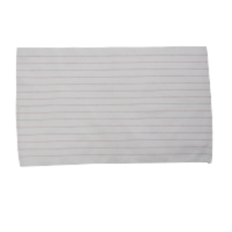 Pink Striped Lintless Towel – 15 x 26