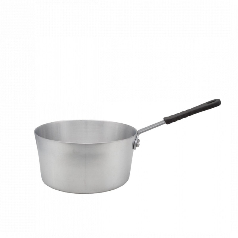 Sauce Pan with Silicone Handle 3-1/2 Qt. Aluminum