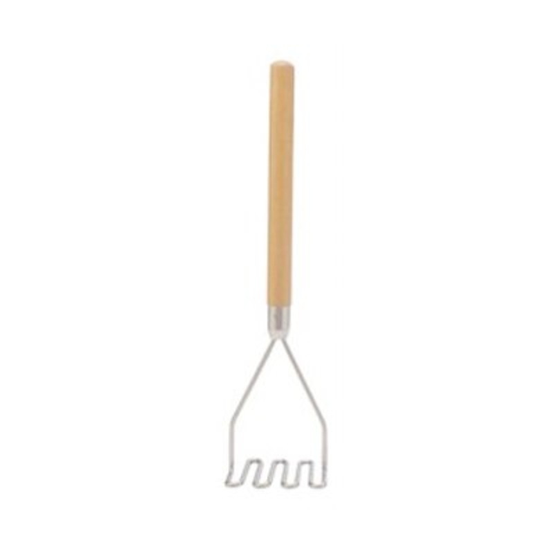 Square Potato Masher with Wooden Handle – 4