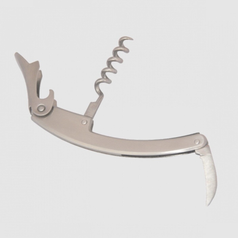 Stainless Steel Waiters Corkscrew