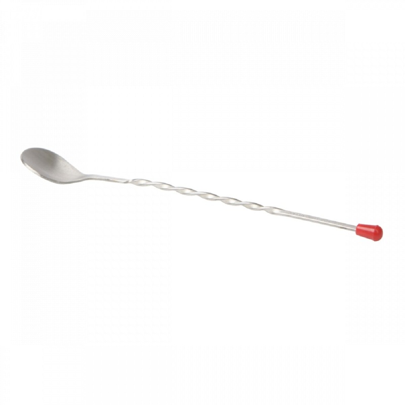 11” Twisted Bar Spoon with Knob